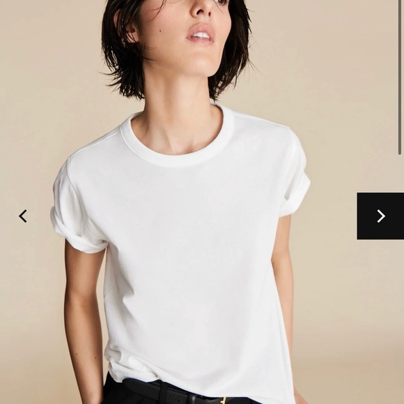 The Iconically Soft Perfect Tee In White - Picture 1 of 3